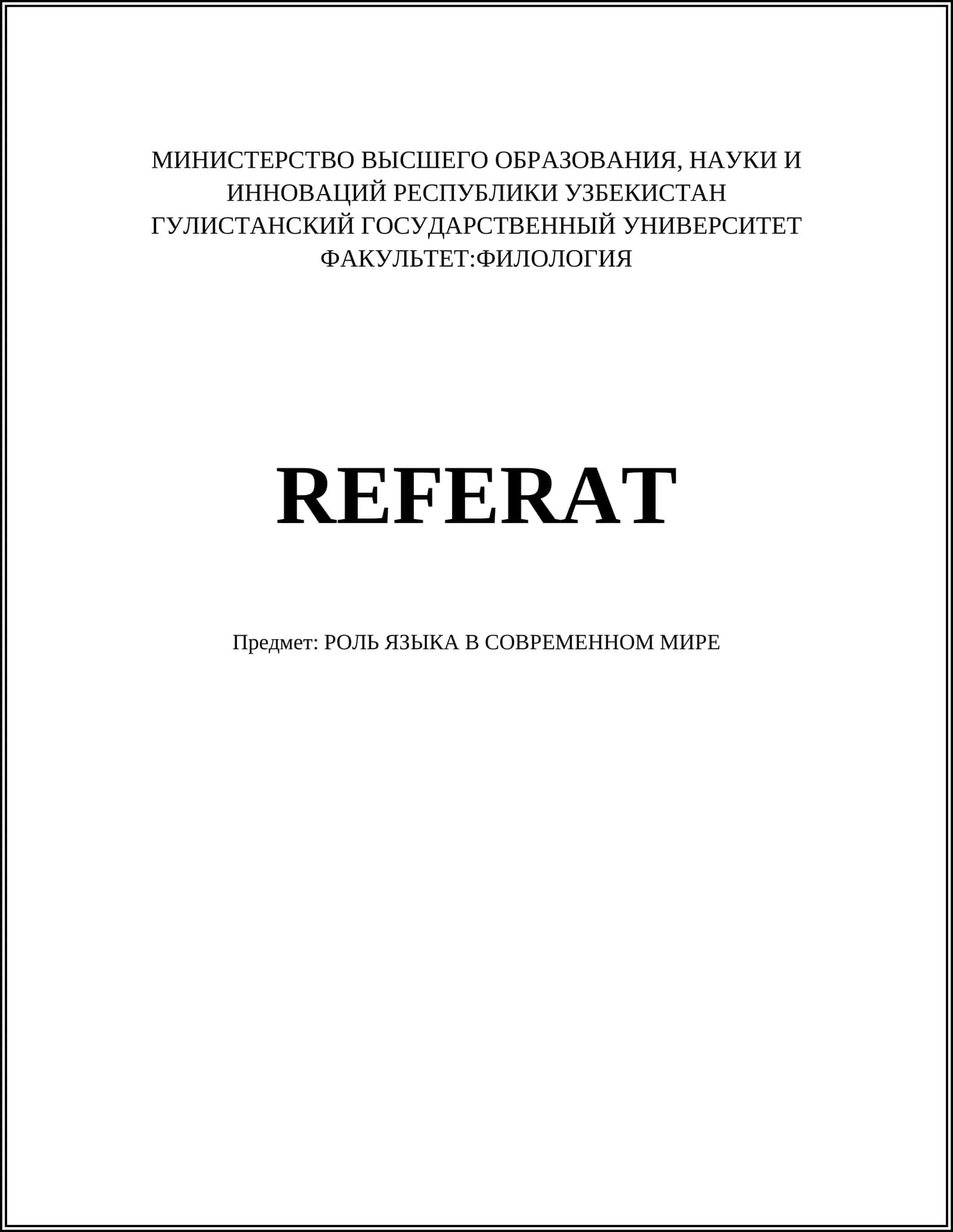 REFERAT
