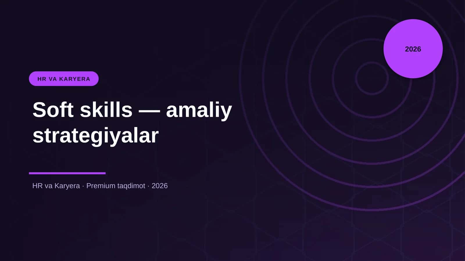 Soft skills — amaliy strategiyalar