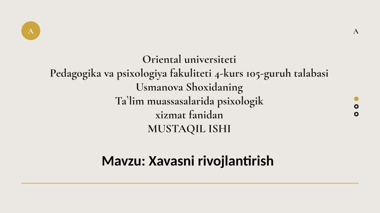 Xavasnirivojlantirish