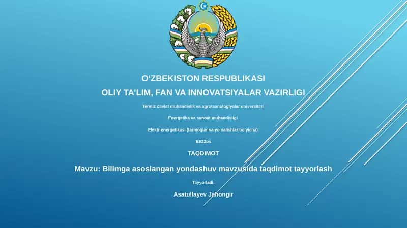 Ilmiy asoslangan yondashuv