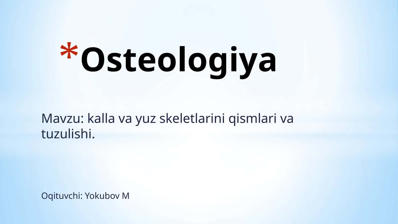 Kallavayuz skletlarini qismlari va tuzulishi