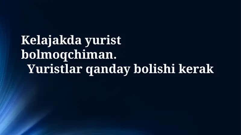 Huquqshunoslik va yuristlik