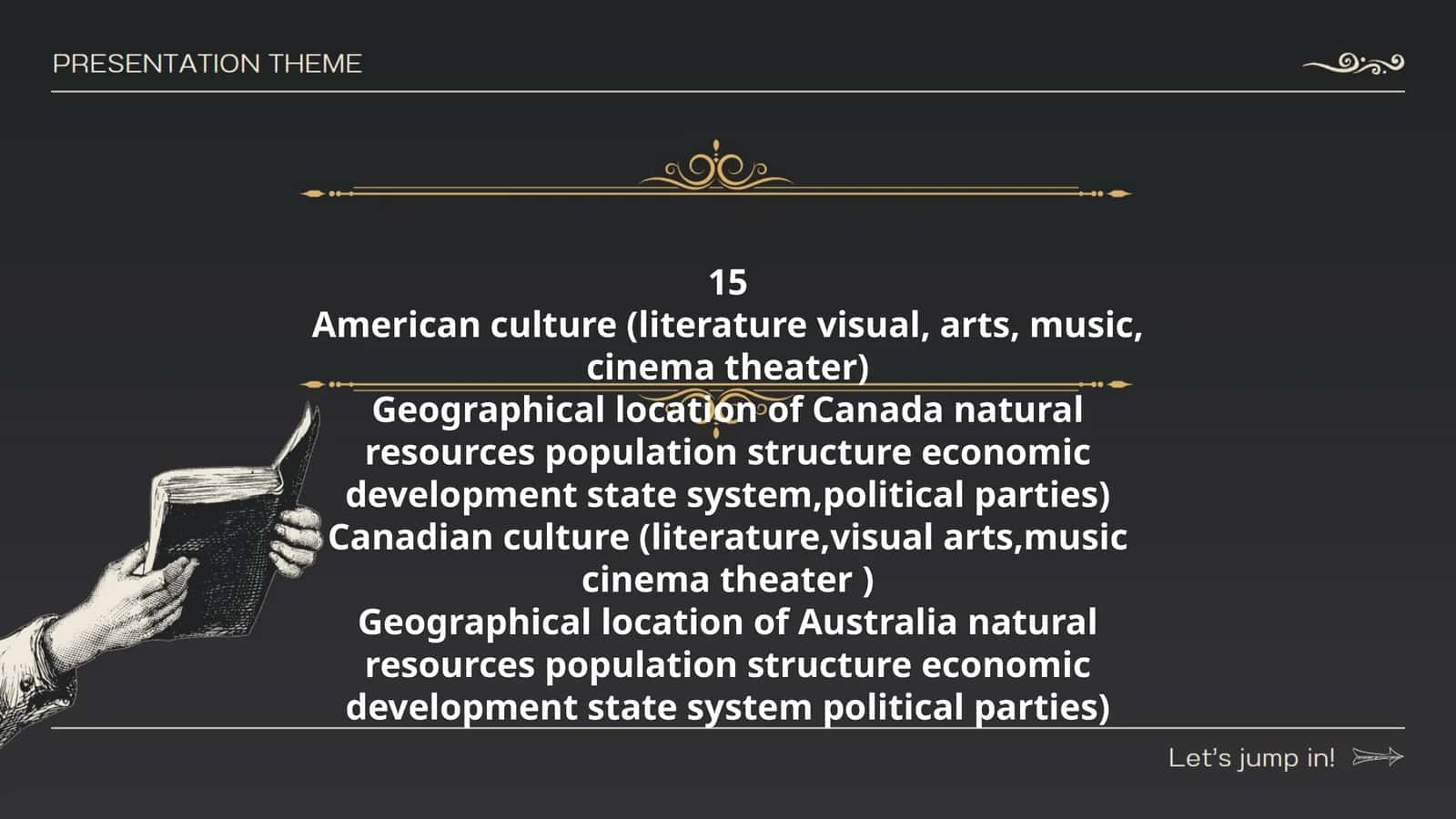 Geographical location and Economic Development of Canada and Australia