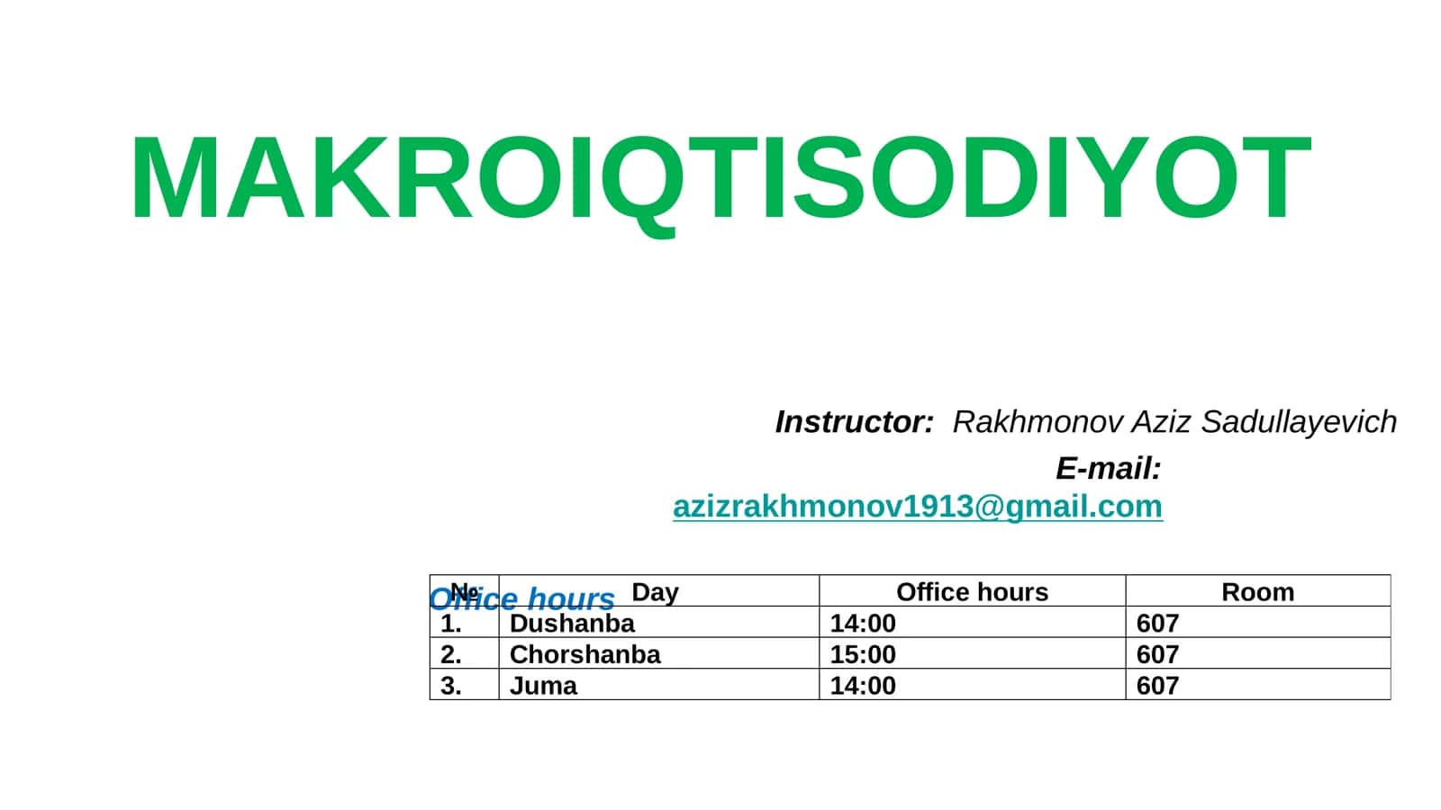MAKROIQTISODIYOT