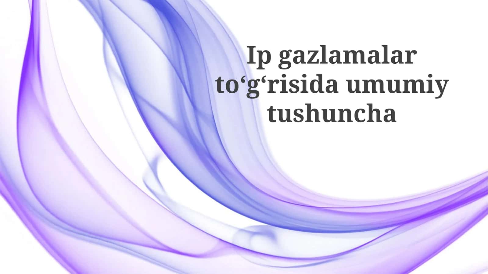 IP Skanda Aniqlash va Oldini Olish