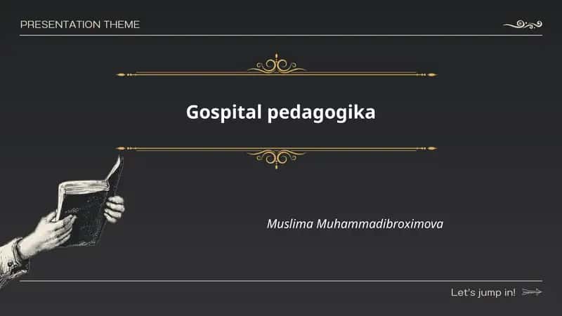 Gospital pedagogikasi