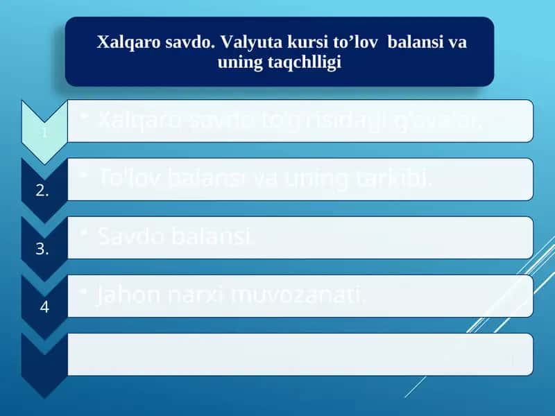 Xalqarosavdo