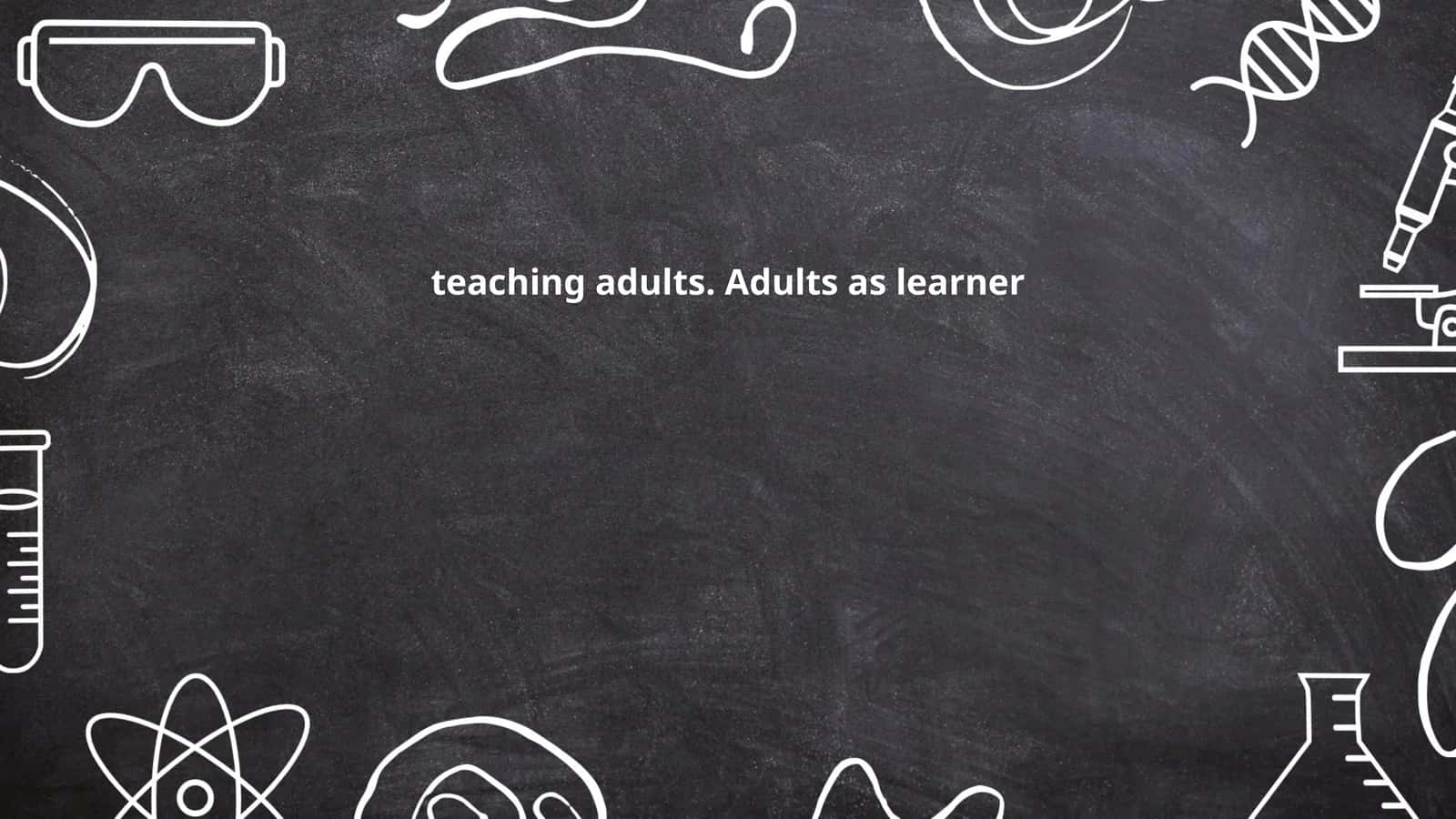 Adult learning theories