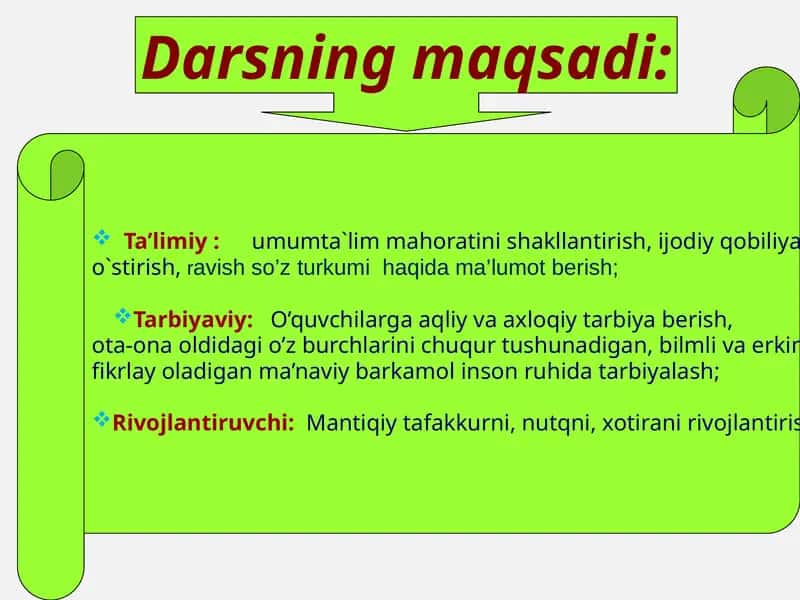 5-sinf ona tili darsligi
