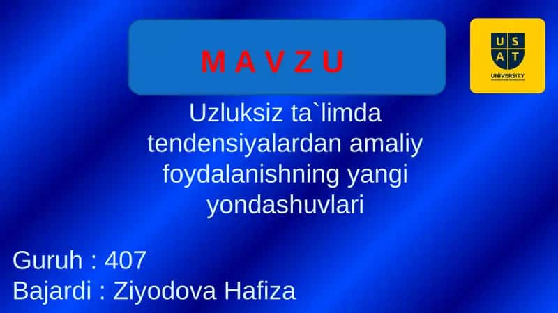 Xalq Ta'limi Tizimi respublikamizijtimoiy-iqtisodiy va madaniy rivojlantirishda ustuvor soha