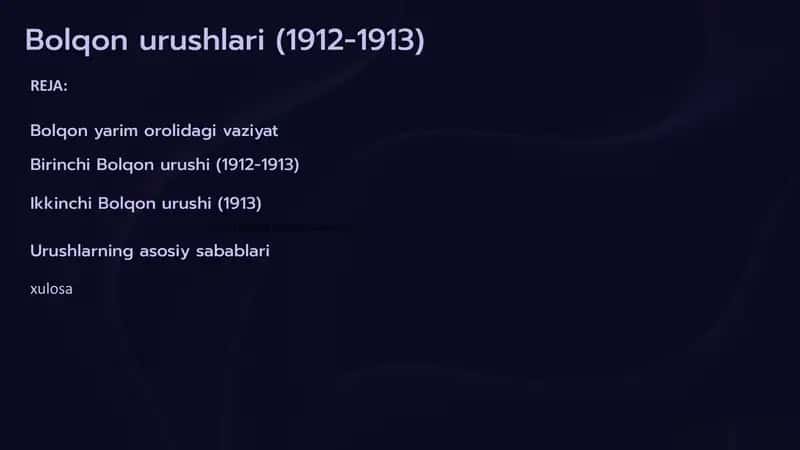 Bolqon urushlari (1912-1913)