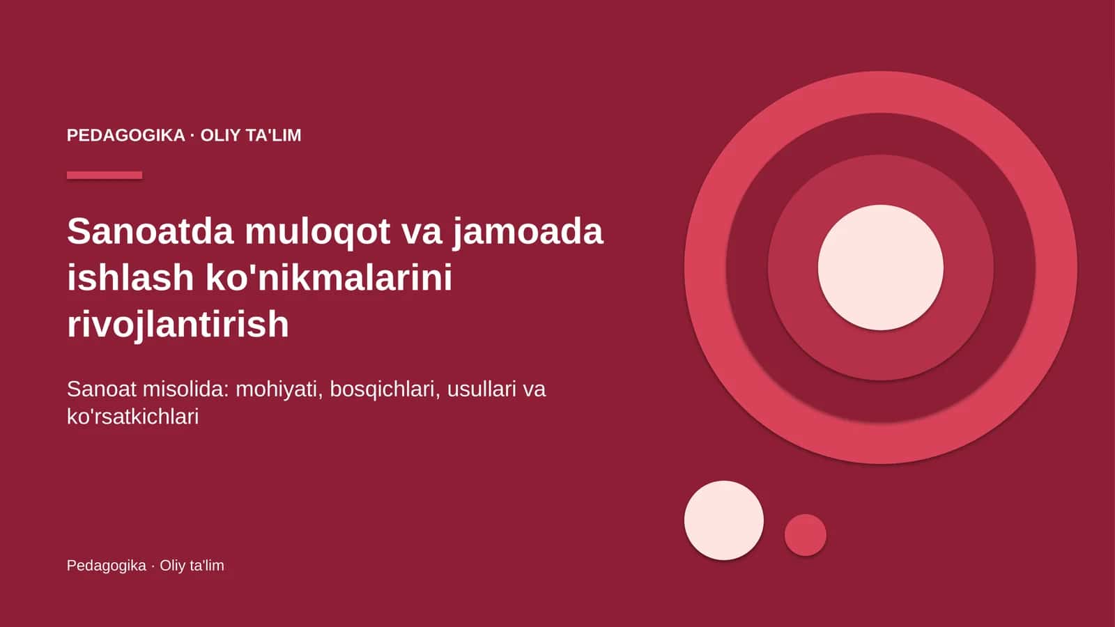 sanoatda muloqot va jamoada ishlash ko'nikmalarini rivojlantirish 9350