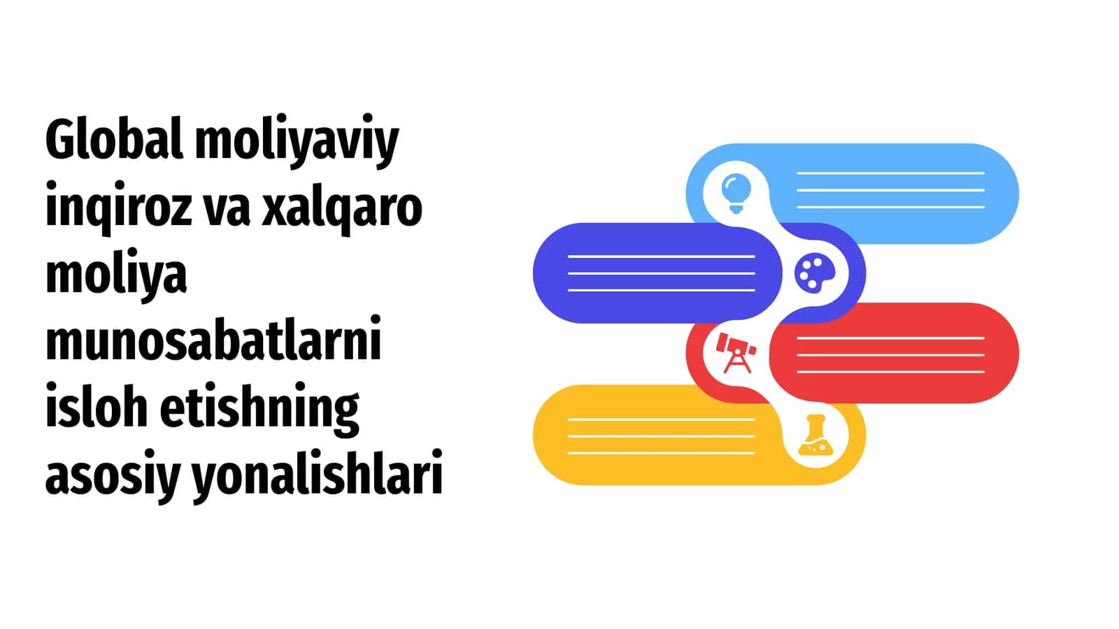 Jahon moliyaviy inqiroz va xalqaro moliya munosabatlari