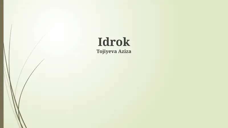 Idrok