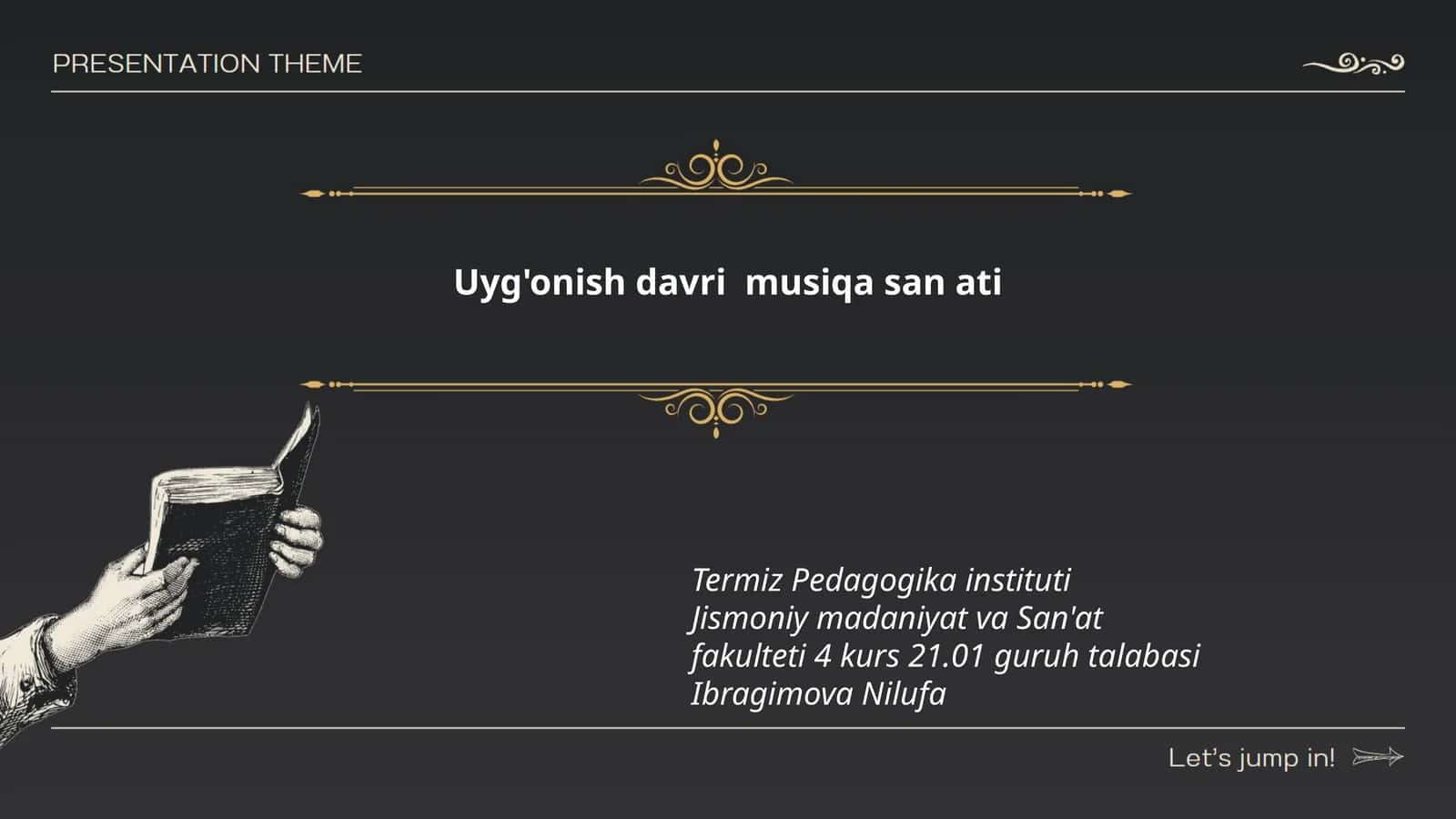 Uyg'onish davri musiqa san'ati va amaliyoti