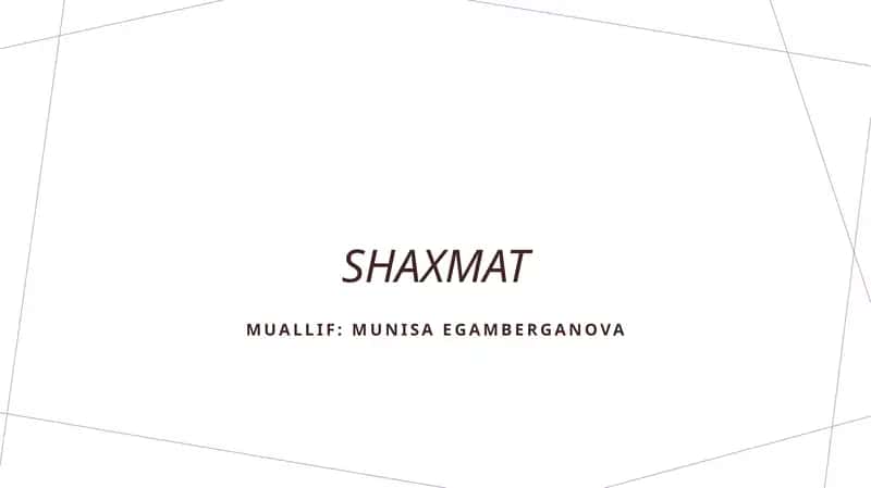 Shaxmat