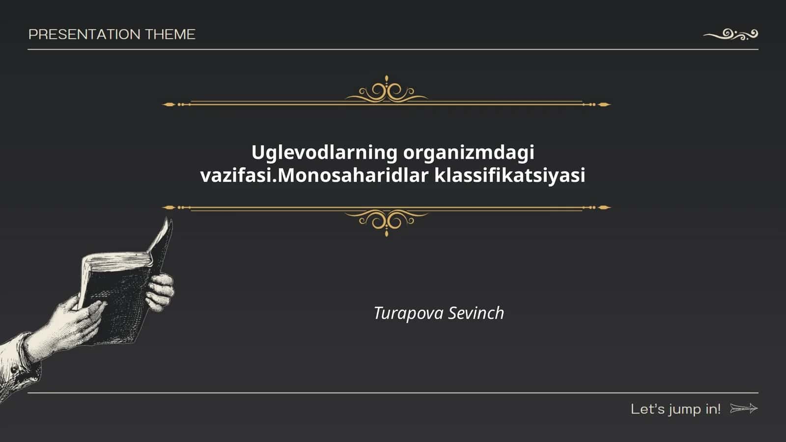 Uglevodlarning organizmdagi vazifasi.Monosaharidlar klassifikatsiyasi