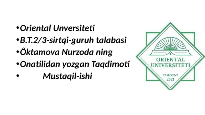 OnatilidanyozganTaqdimoti
