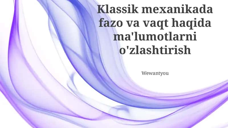 Nyutonning Harakat Qonunlari
