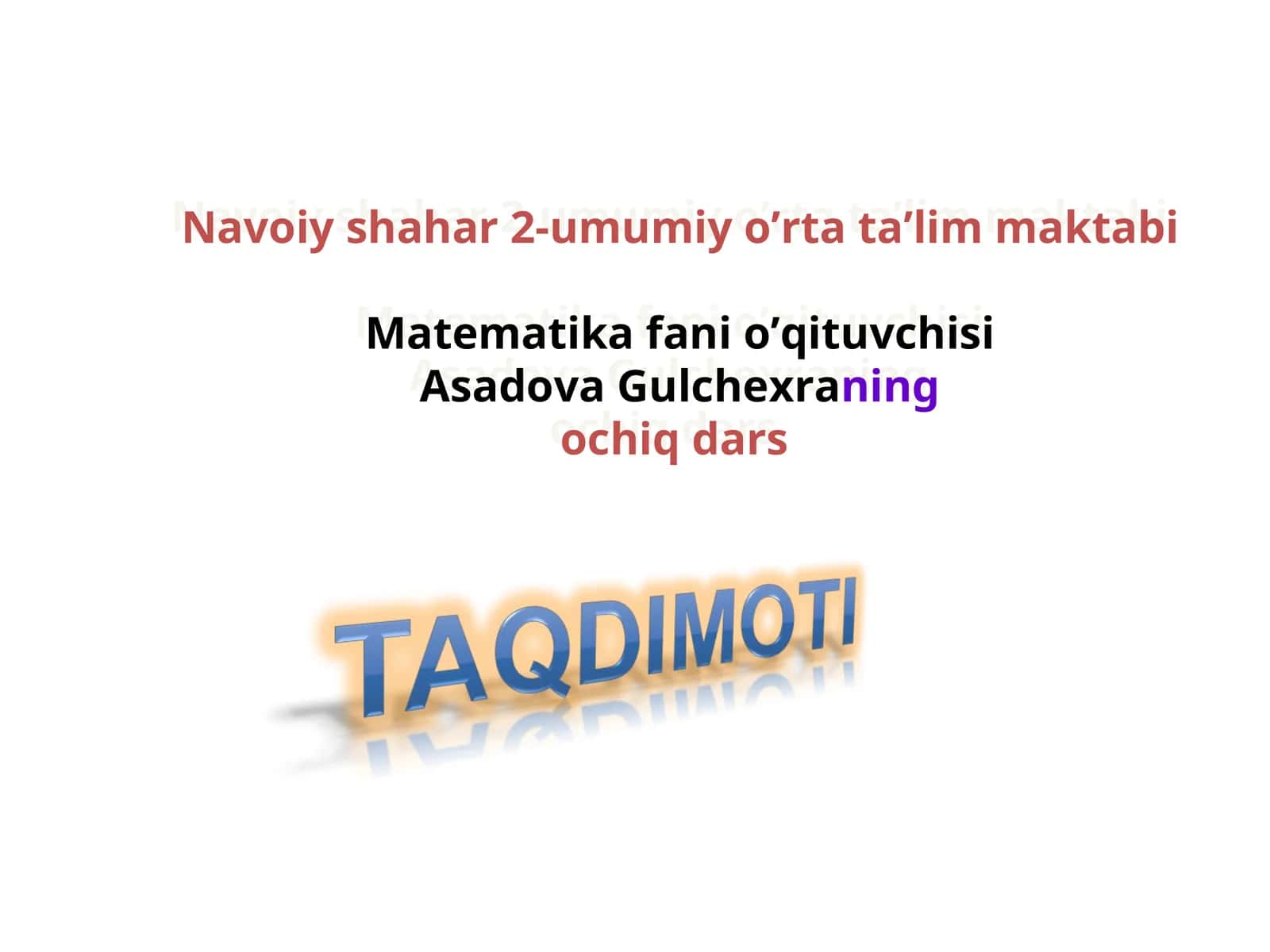Qavslarni ochish qoidalari