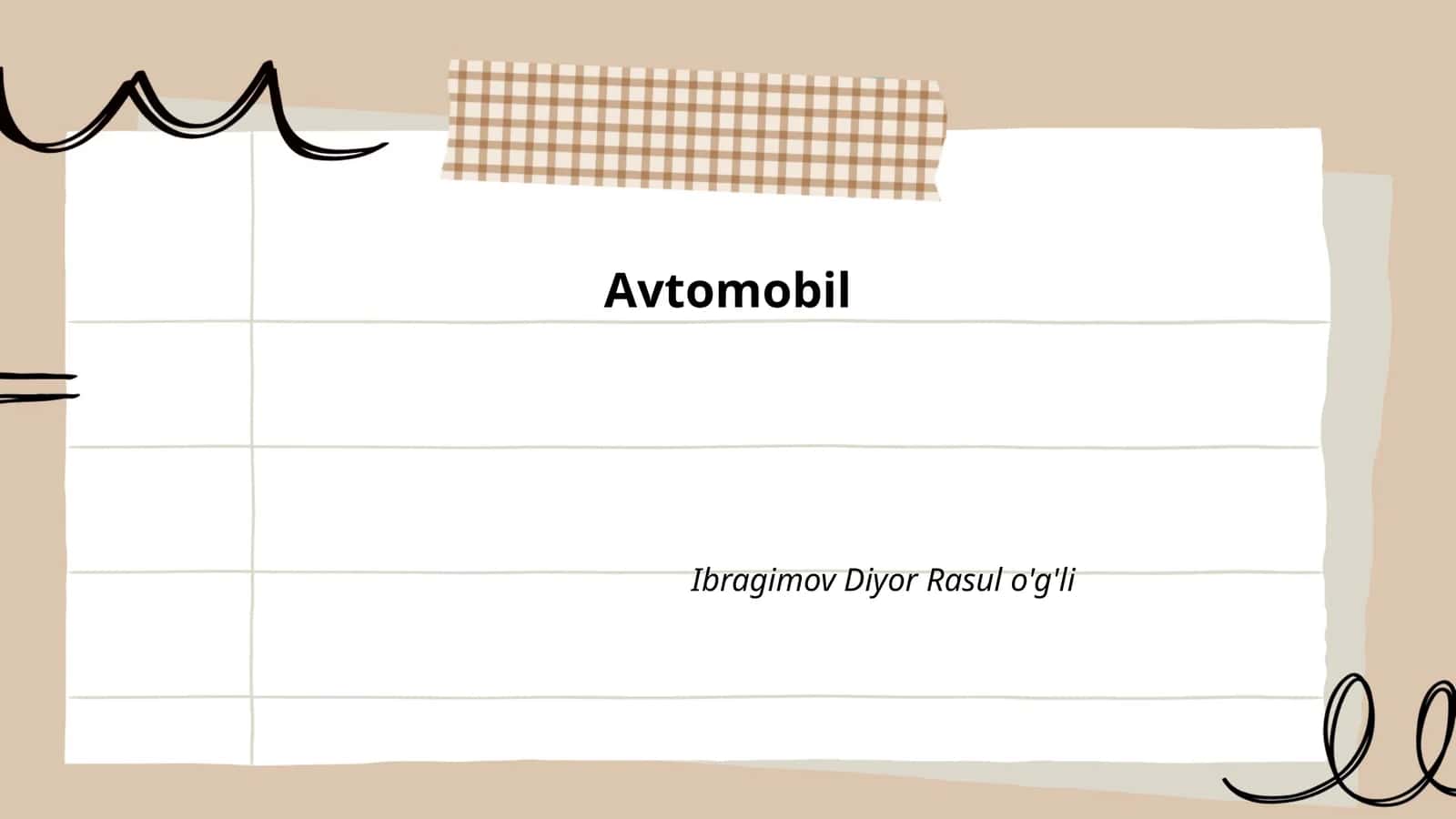 Avtomobil
