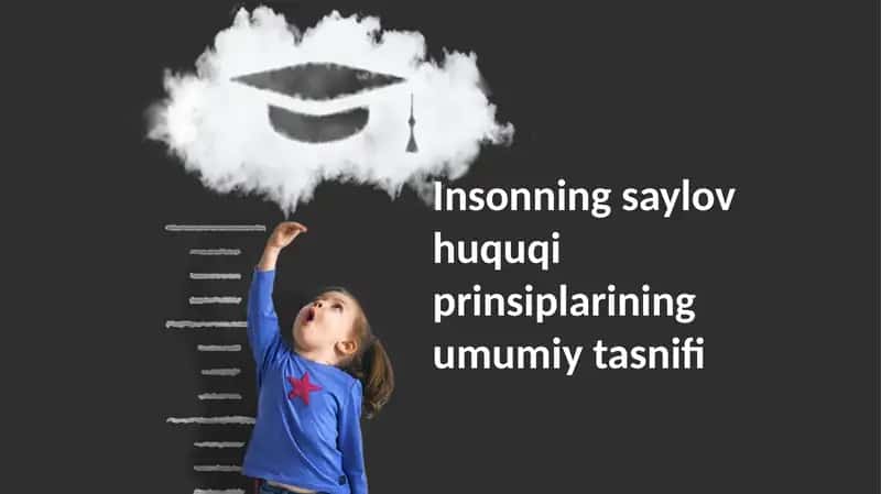 Insonningsaylovhuquqiprinsiplariningumumiytasnifi