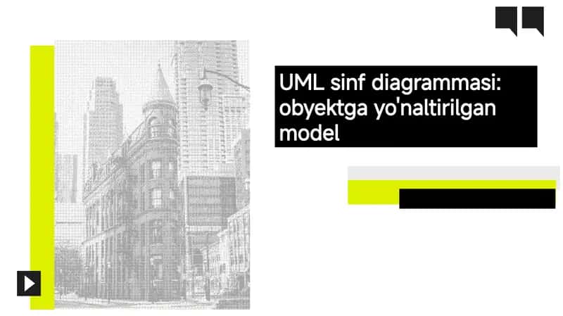 UML sinf diagrammasi