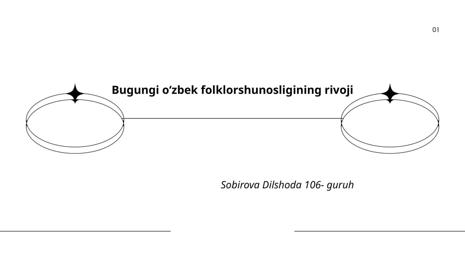 Bugungi oʻzbek folklorshunosligining rivoji