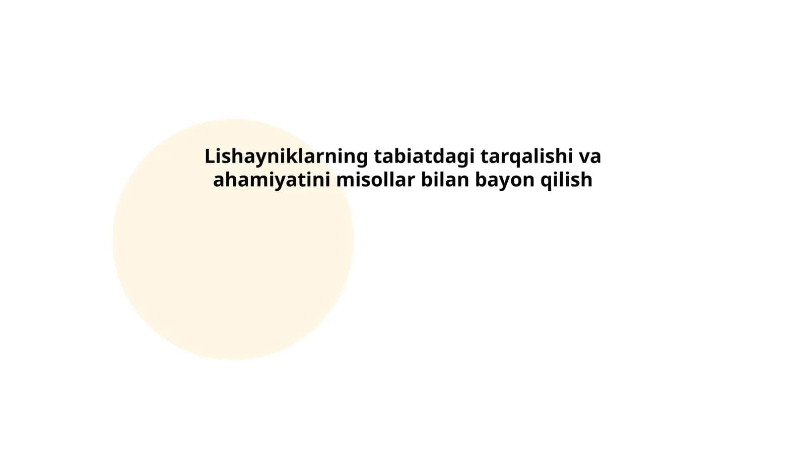 Lishayniklarning tabiatdagi tarqalishi va ahamiyati