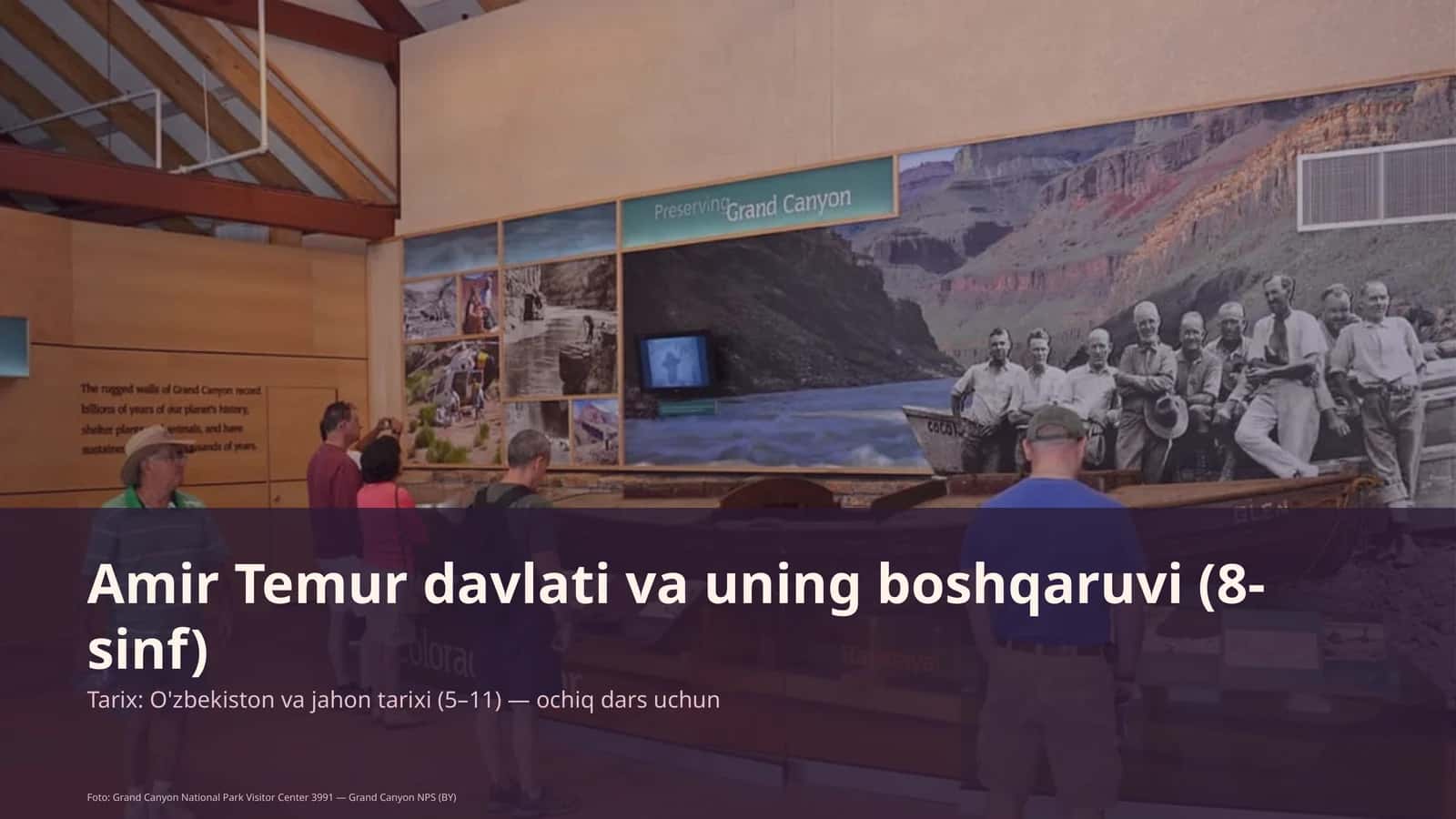 Amir Temur davlati va uning boshqaruvi (8-sinf)