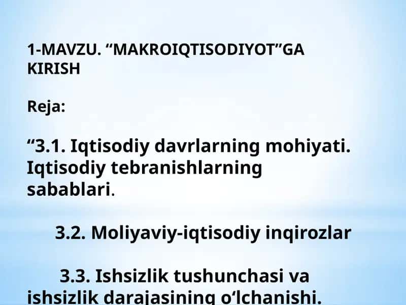 MAKROIQTISODIYOT