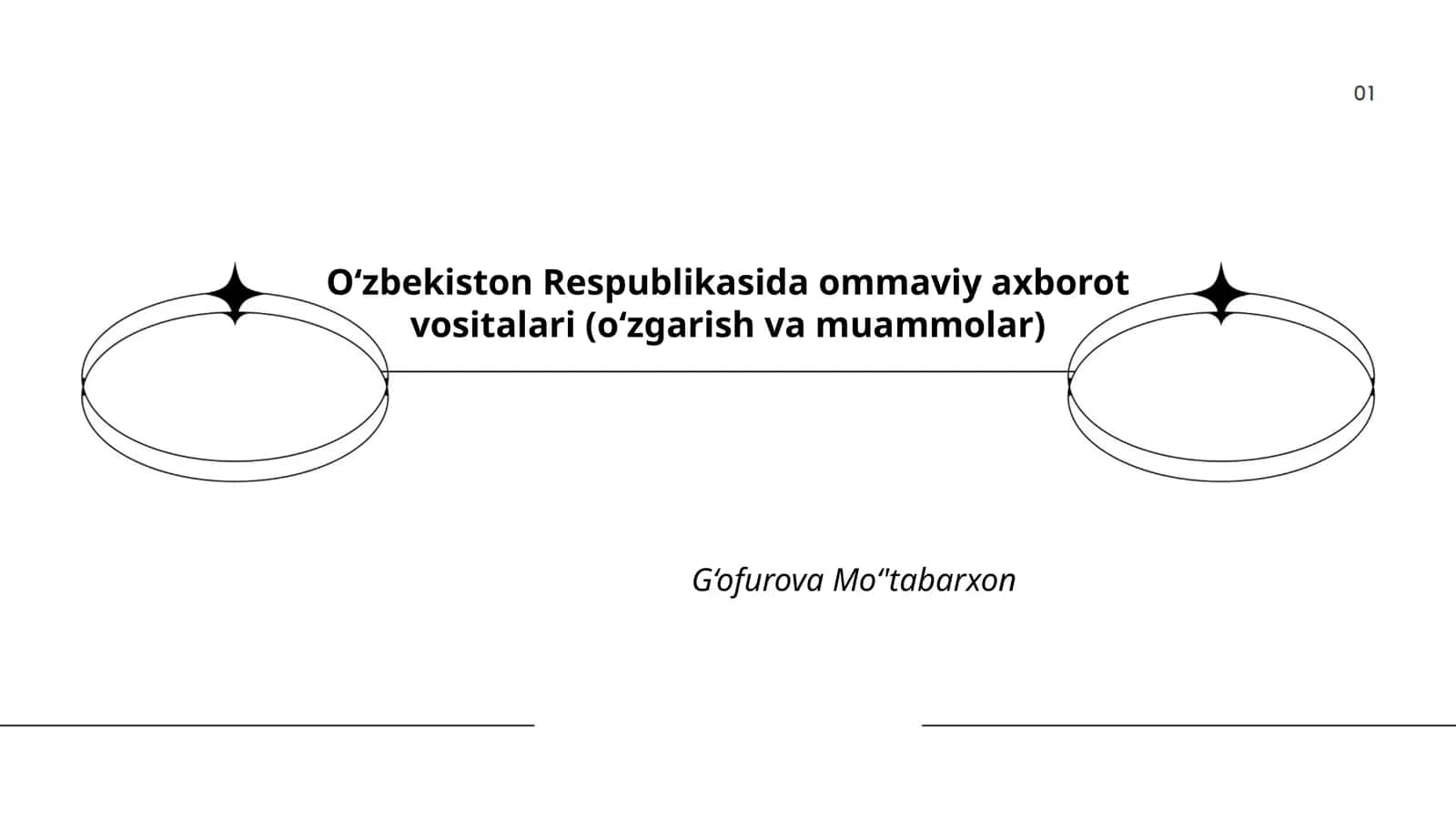 O‘zbekiston Respublikasida ommaviy axborot vositalari (o‘zgarish va muammolar)
