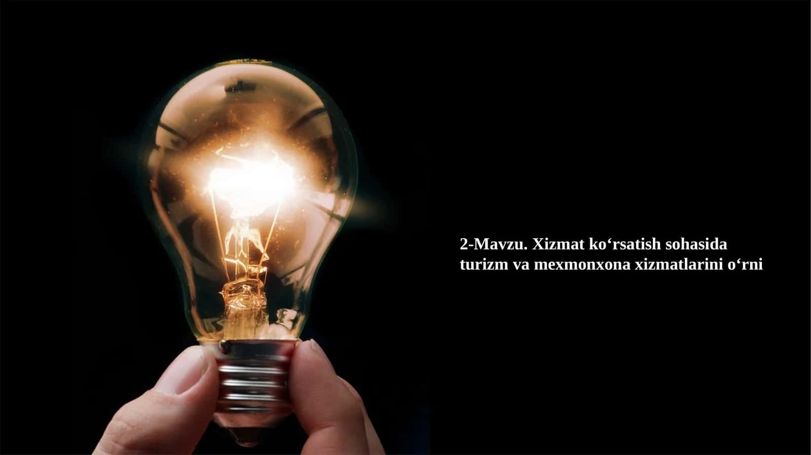 Turizmxizmatlarinirivojlantirishxususiyatlari