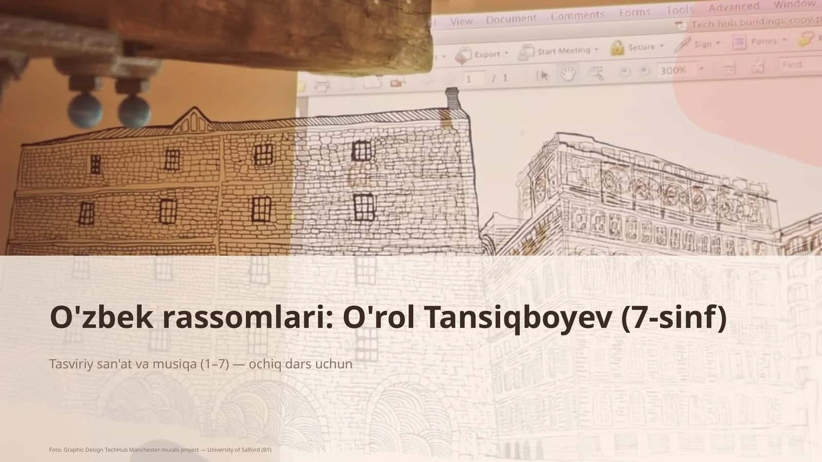O'zbek rassomlari: O'rol Tansiqboyev (7-sinf)