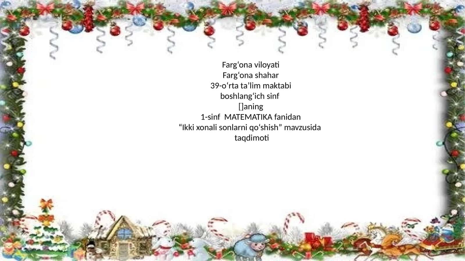 Ikki xonali sonlarni qo‘shish