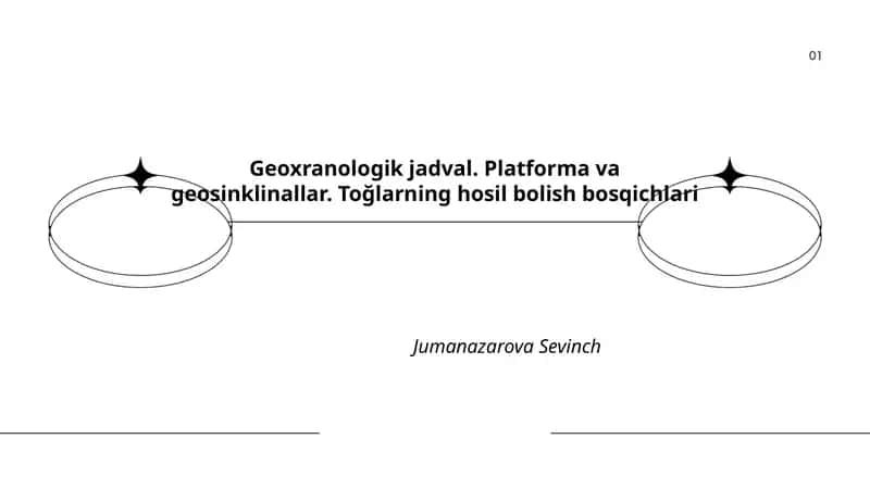 Geoxronologik jadval