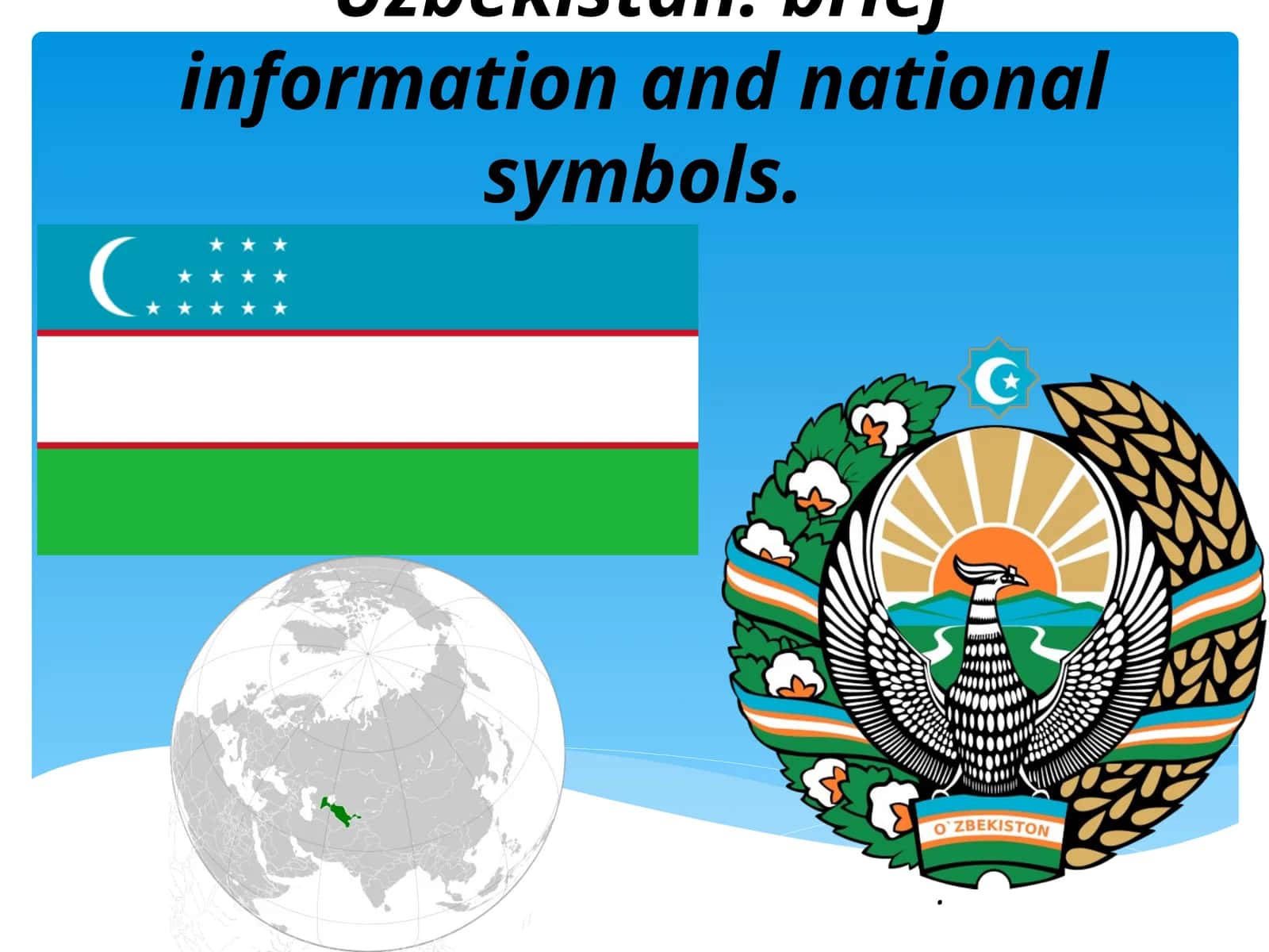 Uzbekistan: brief information and national symbols