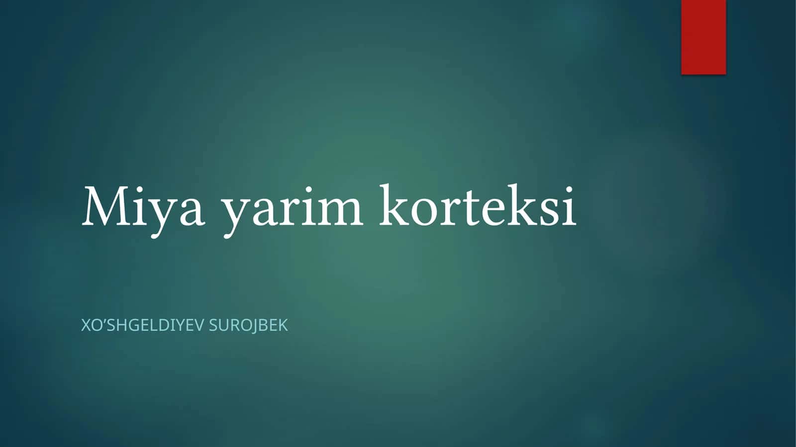 Miyayarimkorteksi
