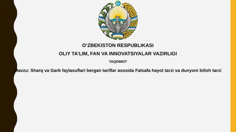 Falsafa: Hayot Tarzi va Bilim Manbai