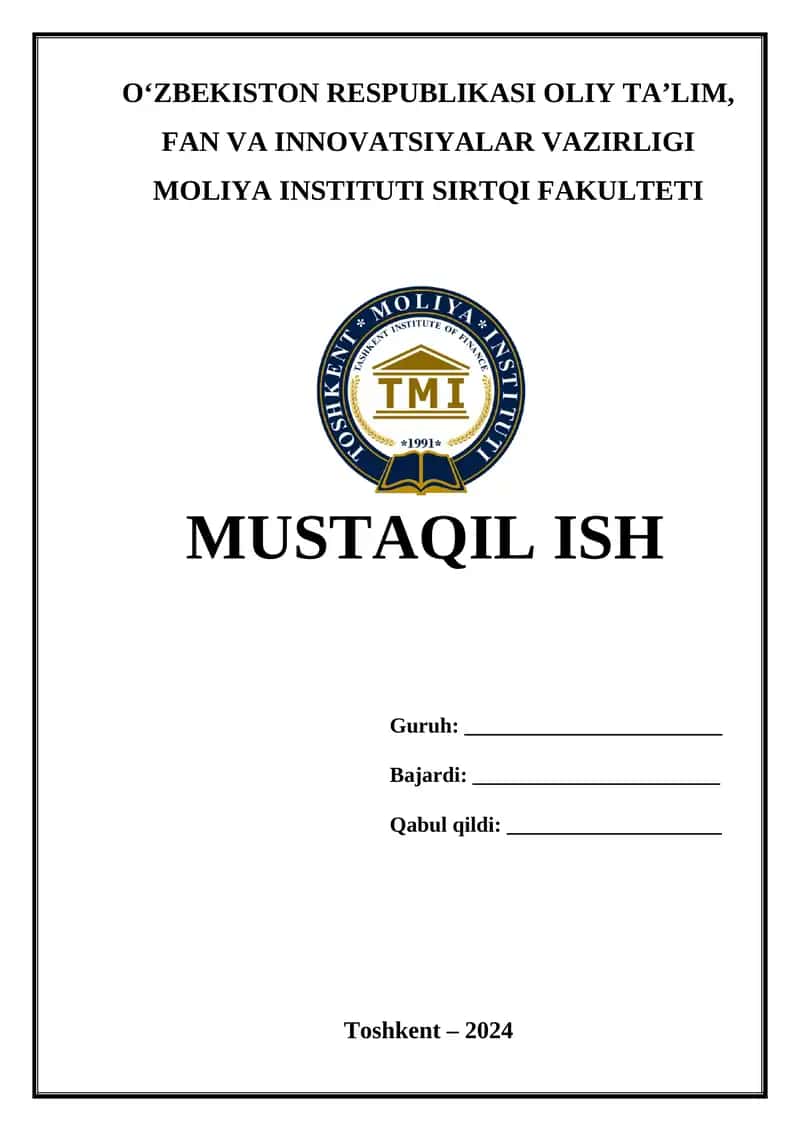 Moliyaviy natijalar va rentabellik