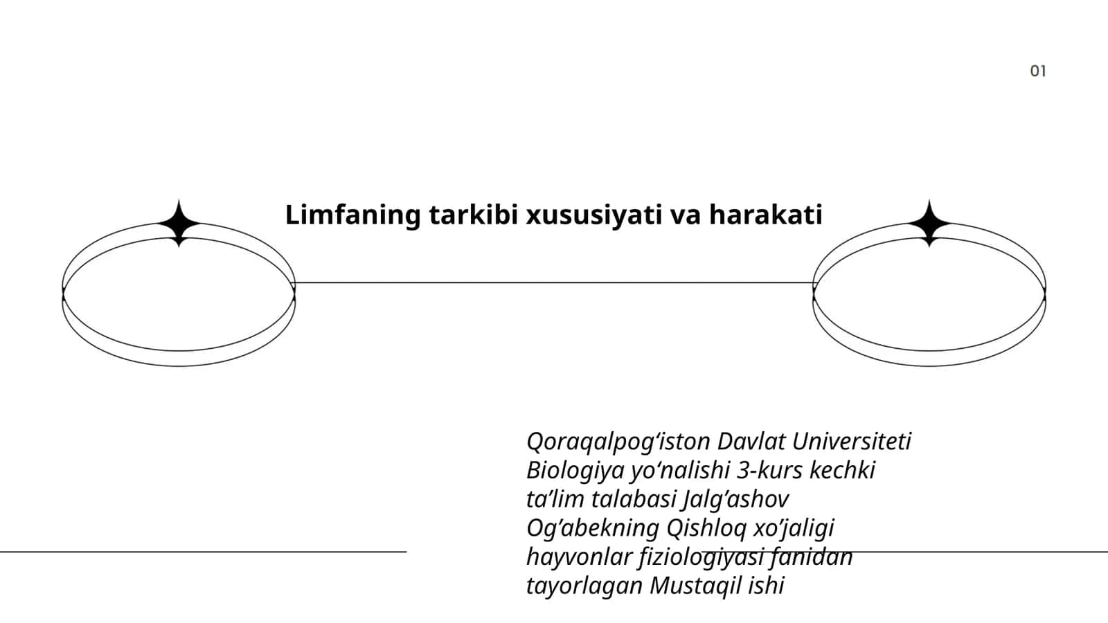 Limfaning tarkibi xususiyati va harakati