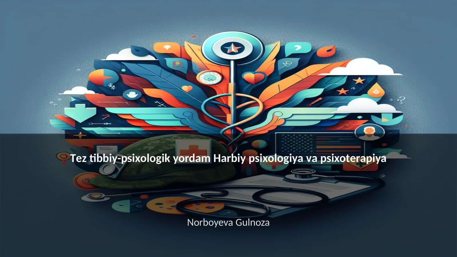 Tеz tibbiy-psiхоlоgik yordаm Hаrbiy psiхоlоgiya vа psiхоtеrаpiya