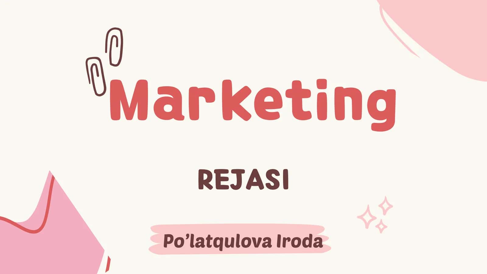 Marketing REJASI
