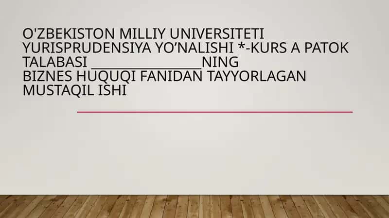 Dehqon xo‘jaligi hamda Fermer xoʻjaligining yerdan foydalanishi borasida o‘zaro o'xshash hamda farqli jihatlari