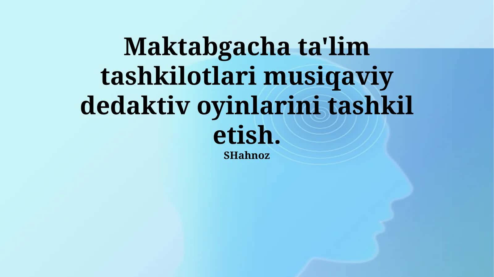 Musiqiy didaktik o'yinlar
