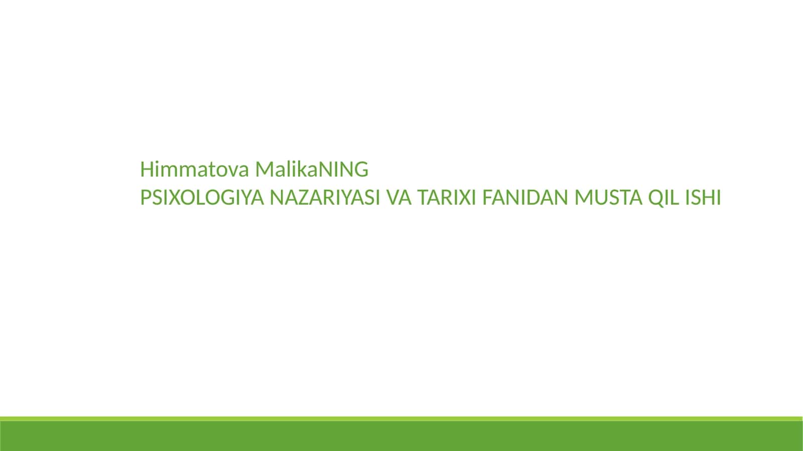 Tafakkur Psixologiyasi