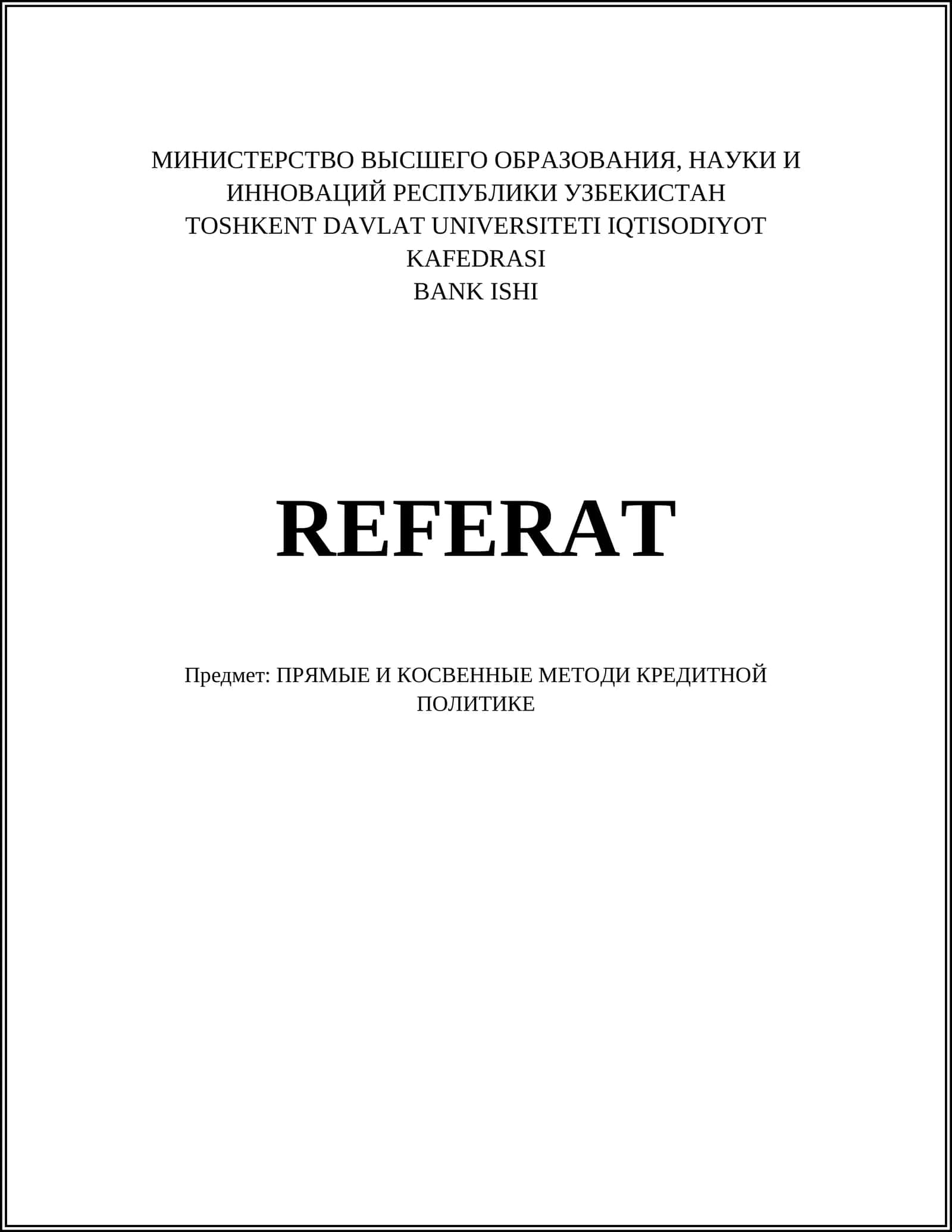 BANK ISHI REFERAT