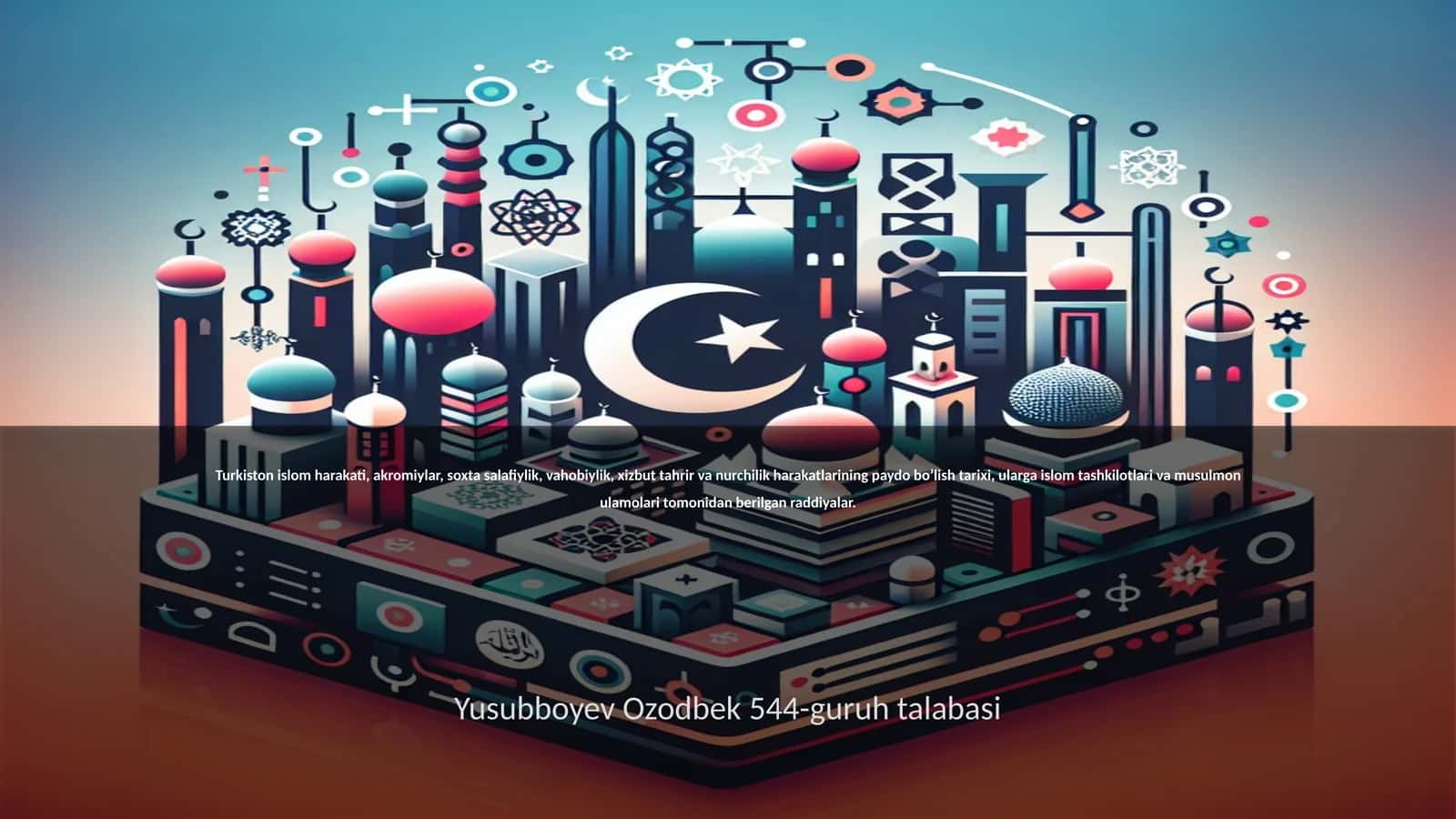 Turkiston islom harakati tarixi