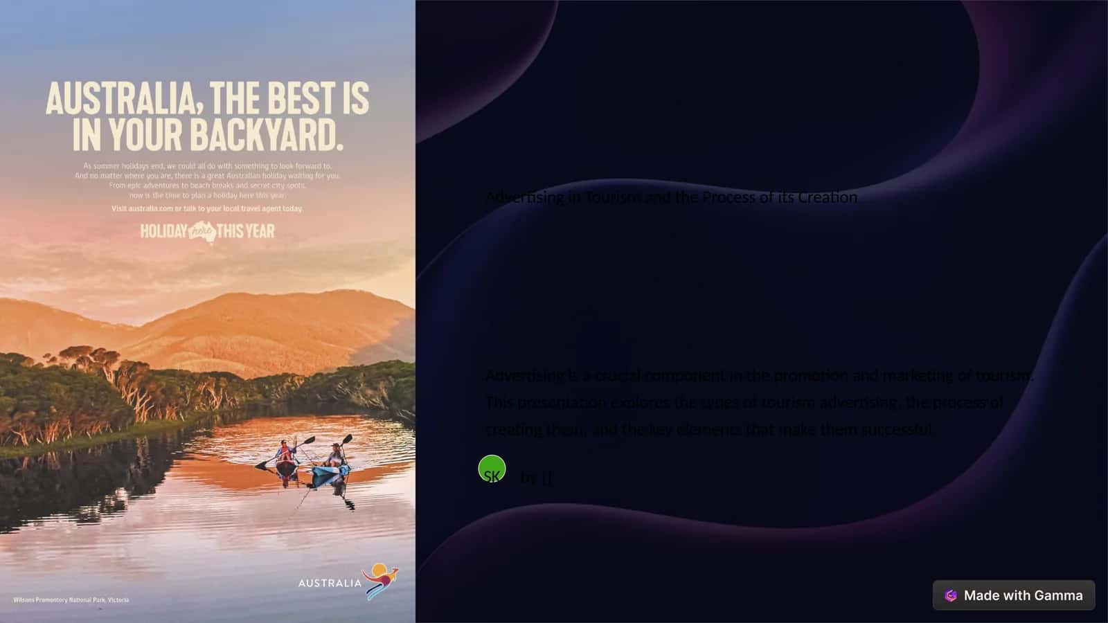 Advertising in Tourism and the Process of its Creation