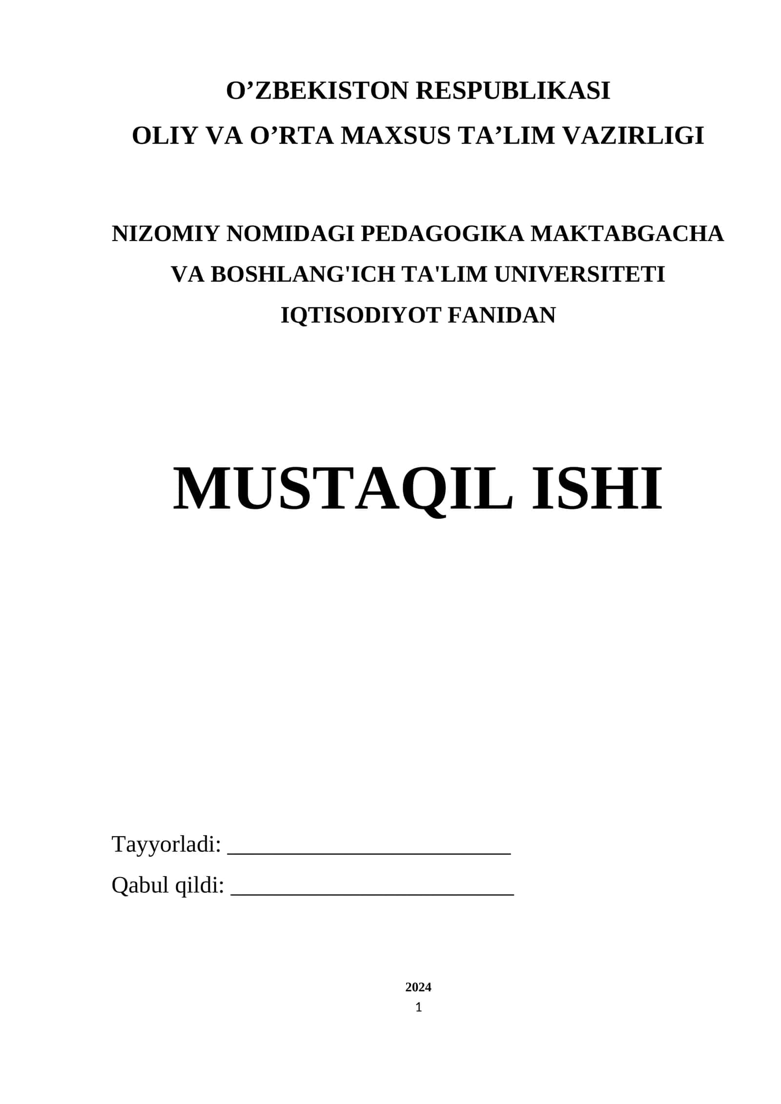 MЕHNАT BОZОRINI TАRTIBGА SОLISH VА BОSHQАRISH